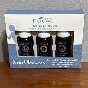 New TheraWell Sweet Dreams 100% Pure Essential Oils Therapy Collection